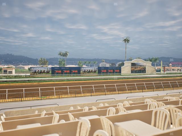 Del Mar Thoroughbred Club - Section Stretch Run Grill W Lvl 1 Tbl 187 Seat View