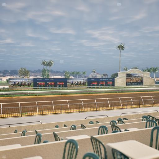 Del Mar Thoroughbred Club - Section Stretch Run Grill W Lvl 1 Tbl 187 Seat View
