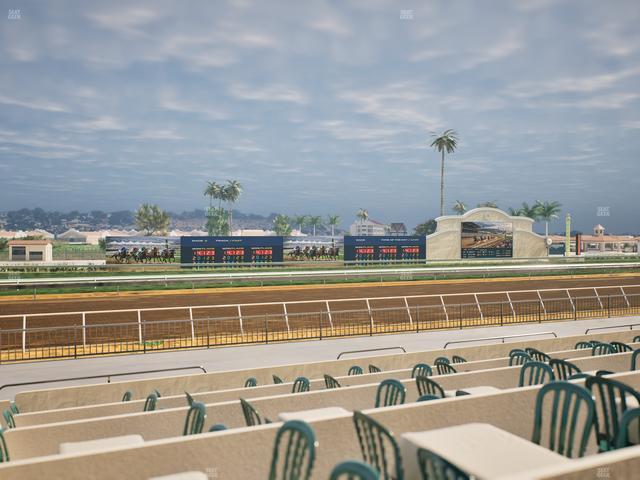 Del Mar Thoroughbred Club - Section Stretch Run Grill W Lvl 1 Tbl 187 Seat View