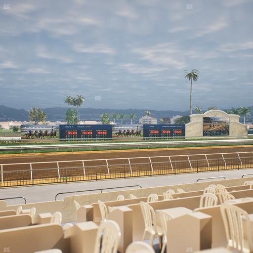 Del Mar Thoroughbred Club - Section Stretch Run Grill W Lvl 1 Tbl 190 Seat View