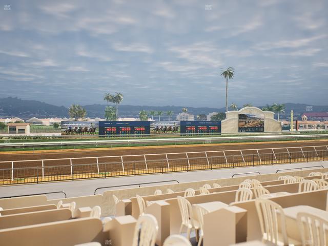 Del Mar Thoroughbred Club - Section Stretch Run Grill W Lvl 1 Tbl 190 Seat View