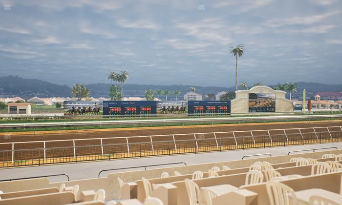 Del Mar Thoroughbred Club - Section Stretch Run Grill W Lvl 1 Tbl 190 Seat View