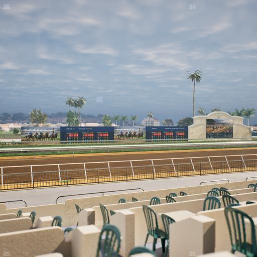 Del Mar Thoroughbred Club - Section Stretch Run Grill W Lvl 1 Tbl 190 Seat View