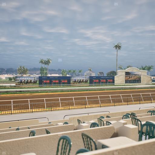 Del Mar Thoroughbred Club - Section Stretch Run Grill W Lvl 1 Tbl 191 Seat View