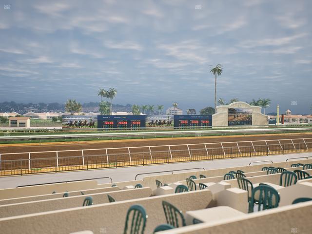 Del Mar Thoroughbred Club - Section Stretch Run Grill W Lvl 1 Tbl 191 Seat View