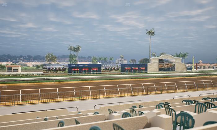 Del Mar Thoroughbred Club - Section Stretch Run Grill W Lvl 1 Tbl 191 Seat View