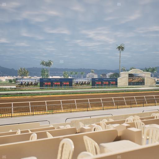 Del Mar Thoroughbred Club - Section Stretch Run Grill W Lvl 1 Tbl 191 Seat View