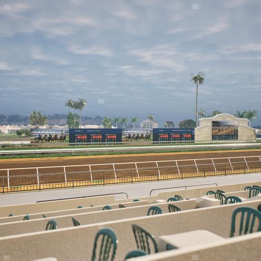 Del Mar Thoroughbred Club - Section Stretch Run Grill W Lvl 1 Tbl 192 Seat View
