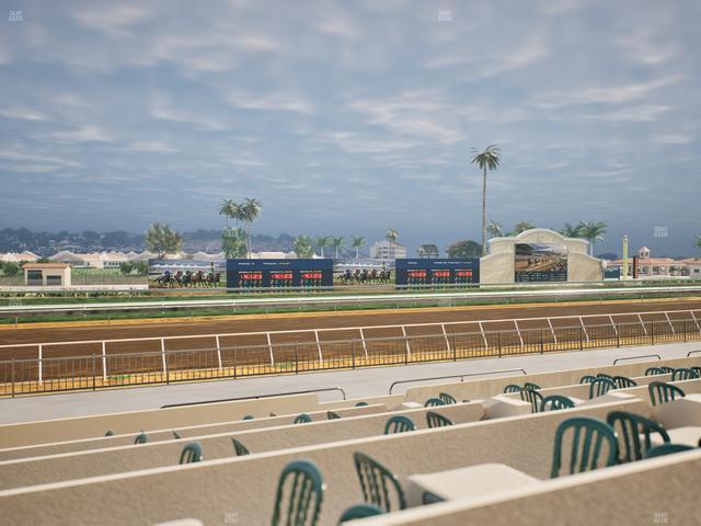 Del Mar Thoroughbred Club - Section Stretch Run Grill W Lvl 1 Tbl 192 Seat View