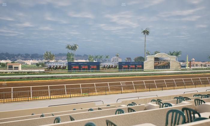 Del Mar Thoroughbred Club - Section Stretch Run Grill W Lvl 1 Tbl 192 Seat View