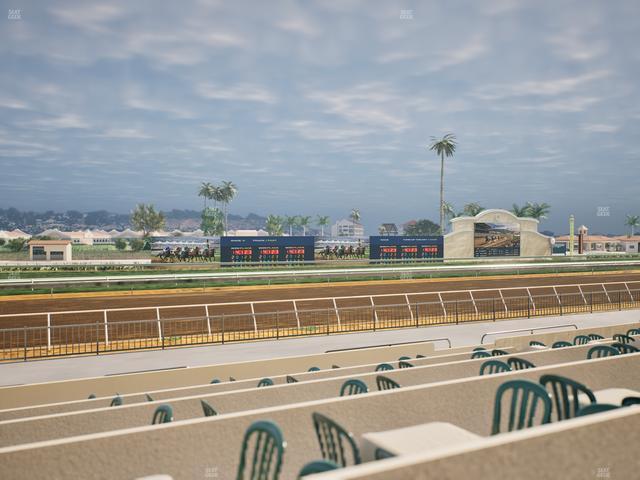 Del Mar Thoroughbred Club - Section Stretch Run Grill W Lvl 1 Tbl 194 Seat View