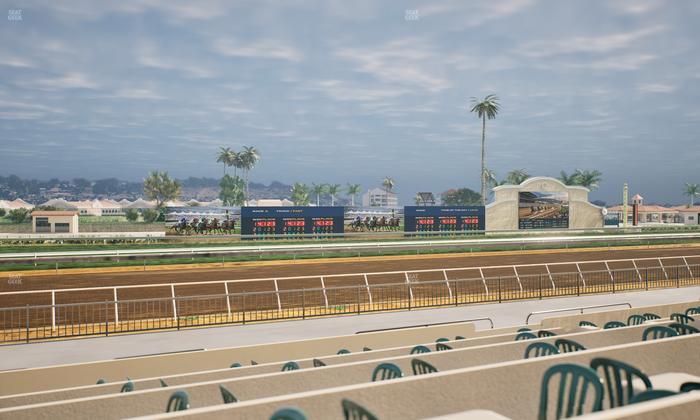 Del Mar Thoroughbred Club - Section Stretch Run Grill W Lvl 1 Tbl 194 Seat View