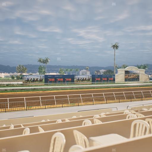 Del Mar Thoroughbred Club - Section Stretch Run Grill W Lvl 1 Tbl 194 Seat View