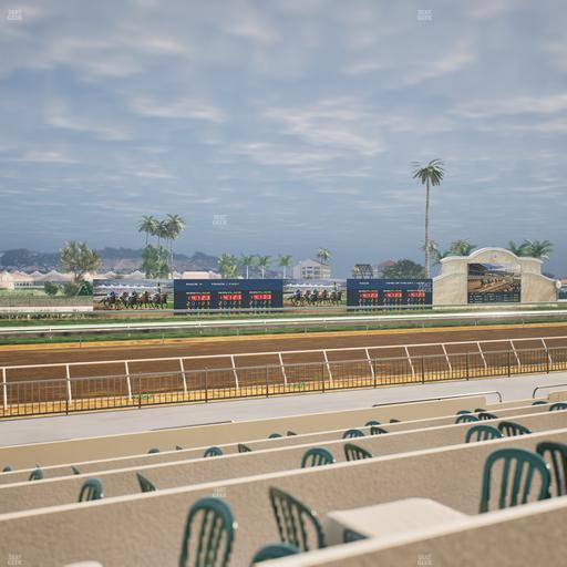 Del Mar Thoroughbred Club - Section Stretch Run Grill W Lvl 1 Tbl 195 Seat View