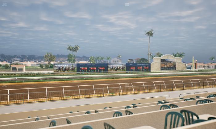 Del Mar Thoroughbred Club - Section Stretch Run Grill W Lvl 1 Tbl 195 Seat View