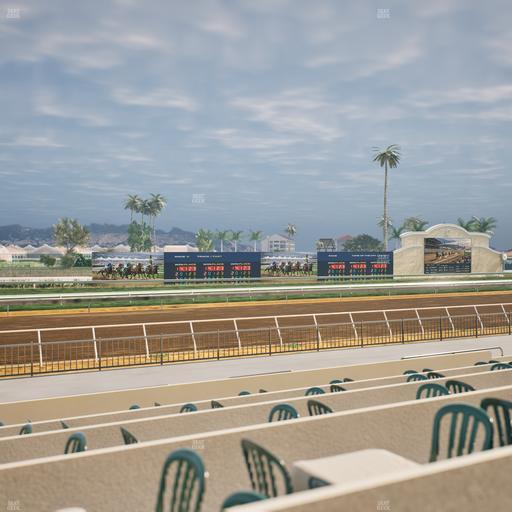 Del Mar Thoroughbred Club - Section Stretch Run Grill W Lvl 1 Tbl 196 Seat View
