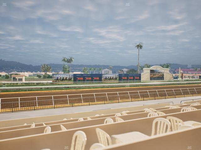 Del Mar Thoroughbred Club - Section Stretch Run Grill W Lvl 1 Tbl 196 Seat View