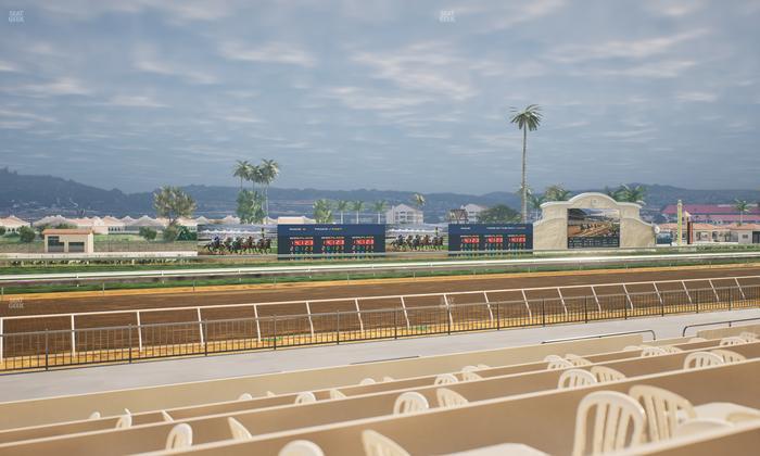Del Mar Thoroughbred Club - Section Stretch Run Grill W Lvl 1 Tbl 196 Seat View