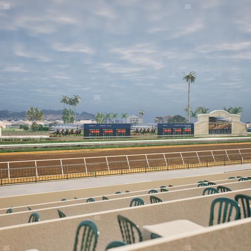 Del Mar Thoroughbred Club - Section Stretch Run Grill W Lvl 1 Tbl 197 Seat View
