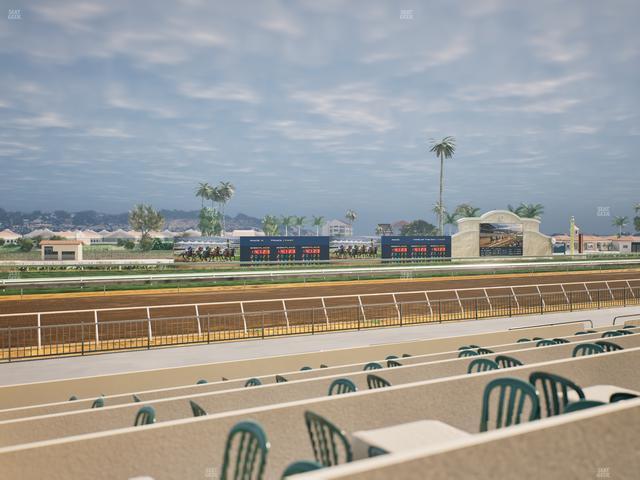Del Mar Thoroughbred Club - Section Stretch Run Grill W Lvl 1 Tbl 197 Seat View