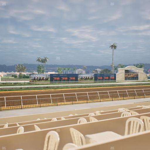 Del Mar Thoroughbred Club - Section Stretch Run Grill W Lvl 1 Tbl 197 Seat View