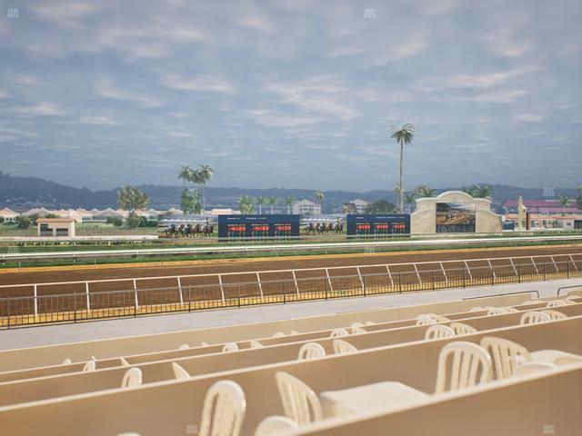 Del Mar Thoroughbred Club - Section Stretch Run Grill W Lvl 1 Tbl 197 Seat View