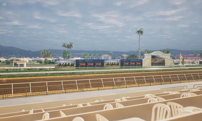 Del Mar Thoroughbred Club - Section Stretch Run Grill W Lvl 1 Tbl 197 Seat View