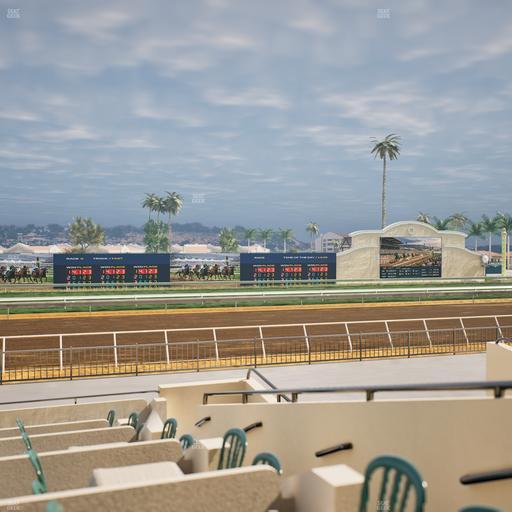Del Mar Thoroughbred Club - Section Stretch Run Grill W Lvl 1 Tbl 200 Seat View