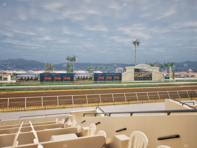 Del Mar Thoroughbred Club - Section Stretch Run Grill W Lvl 1 Tbl 200 Seat View