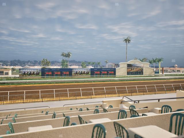 Del Mar Thoroughbred Club - Section Stretch Run Grill W Lvl 1 Tbl 202 Seat View
