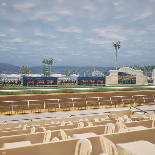 Del Mar Thoroughbred Club - Section Stretch Run Grill W Lvl 1 Tbl 203 Seat View