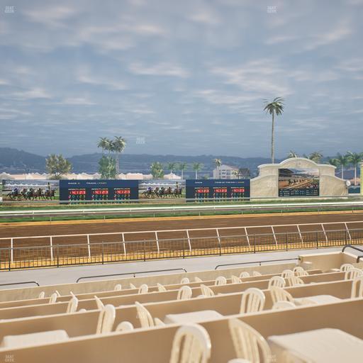 Del Mar Thoroughbred Club - Section Stretch Run Grill W Lvl 1 Tbl 204 Seat View