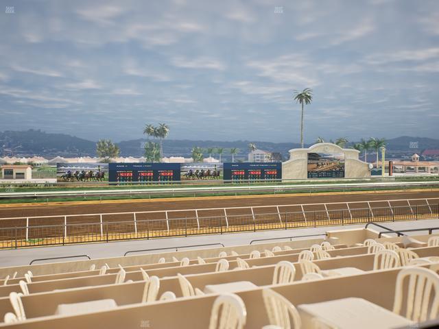 Del Mar Thoroughbred Club - Section Stretch Run Grill W Lvl 1 Tbl 204 Seat View