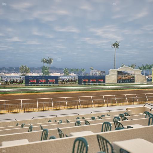 Del Mar Thoroughbred Club - Section Stretch Run Grill W Lvl 1 Tbl 204 Seat View