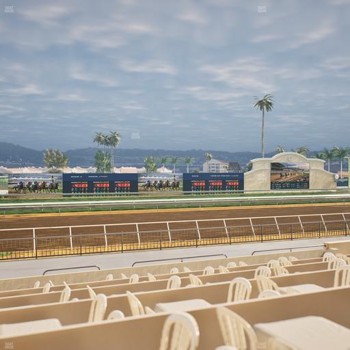 Del Mar Thoroughbred Club - Section Stretch Run Grill W Lvl 1 Tbl 205 Seat View
