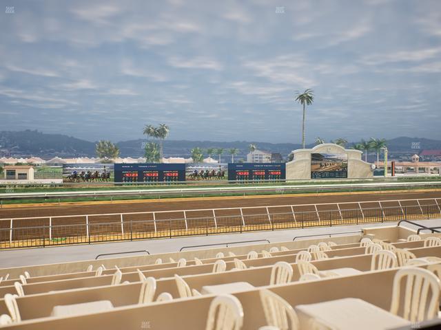 Del Mar Thoroughbred Club - Section Stretch Run Grill W Lvl 1 Tbl 205 Seat View
