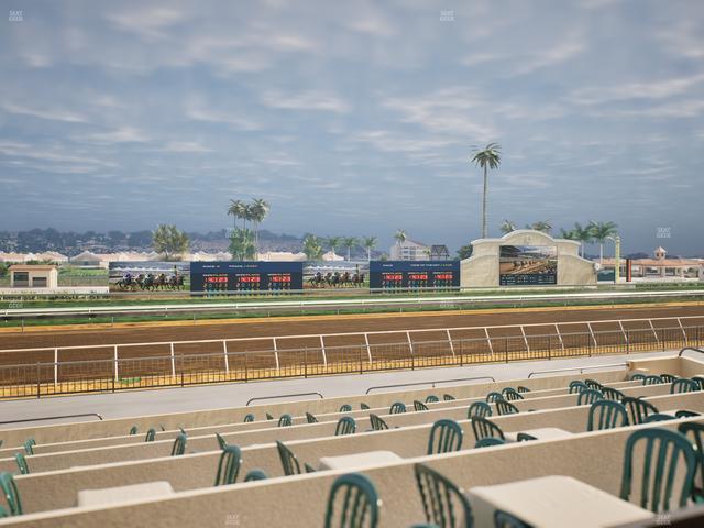Del Mar Thoroughbred Club - Section Stretch Run Grill W Lvl 1 Tbl 206 Seat View
