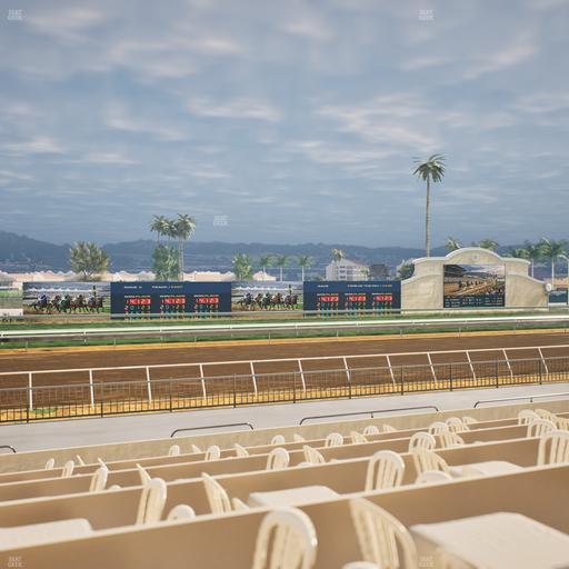 Del Mar Thoroughbred Club - Section Stretch Run Grill W Lvl 1 Tbl 206 Seat View