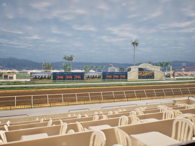 Del Mar Thoroughbred Club - Section Stretch Run Grill W Lvl 1 Tbl 206 Seat View