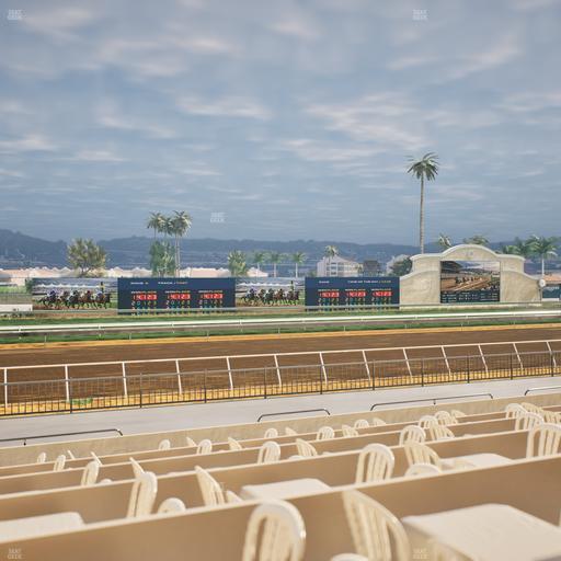 Del Mar Thoroughbred Club - Section Stretch Run Grill W Lvl 1 Tbl 207 Seat View