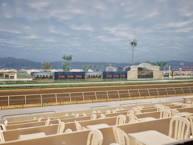 Del Mar Thoroughbred Club - Section Stretch Run Grill W Lvl 1 Tbl 207 Seat View