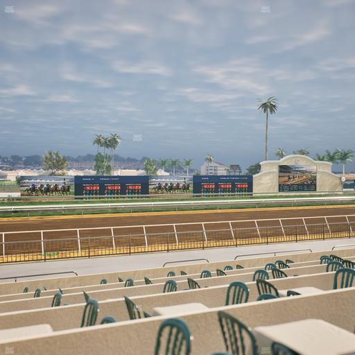 Del Mar Thoroughbred Club - Section Stretch Run Grill W Lvl 1 Tbl 207 Seat View