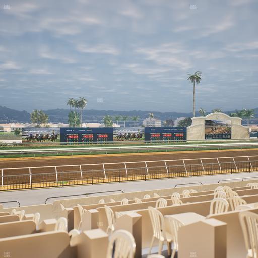 Del Mar Thoroughbred Club - Section Stretch Run Grill W Lvl 1 Tbl 210 Seat View