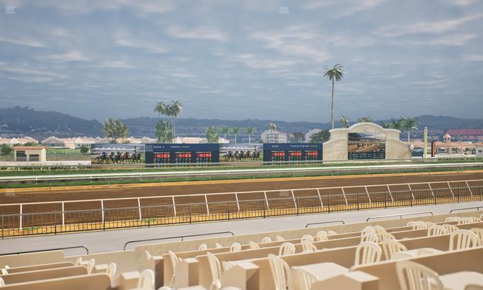 Del Mar Thoroughbred Club - Section Stretch Run Grill W Lvl 1 Tbl 210 Seat View