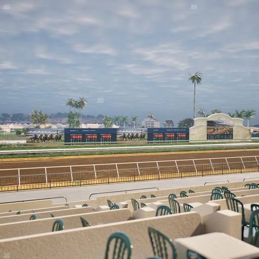 Del Mar Thoroughbred Club - Section Stretch Run Grill W Lvl 1 Tbl 211 Seat View