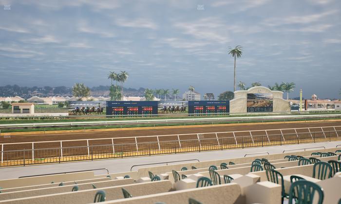 Del Mar Thoroughbred Club - Section Stretch Run Grill W Lvl 1 Tbl 211 Seat View