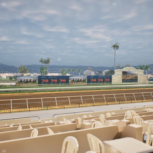 Del Mar Thoroughbred Club - Section Stretch Run Grill W Lvl 1 Tbl 211 Seat View
