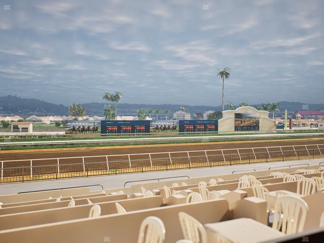 Del Mar Thoroughbred Club - Section Stretch Run Grill W Lvl 1 Tbl 211 Seat View