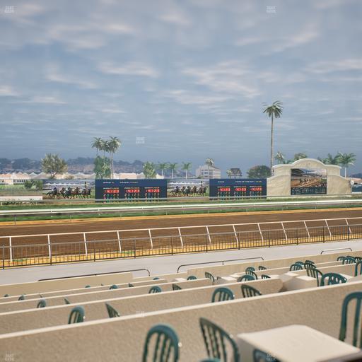 Del Mar Thoroughbred Club - Section Stretch Run Grill W Lvl 1 Tbl 212 Seat View