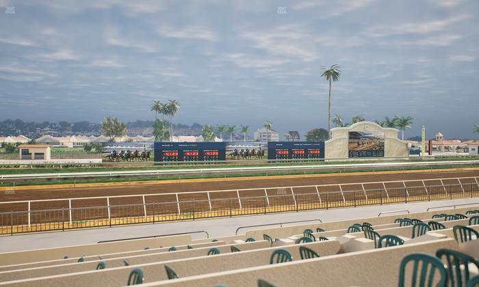 Del Mar Thoroughbred Club - Section Stretch Run Grill W Lvl 1 Tbl 212 Seat View